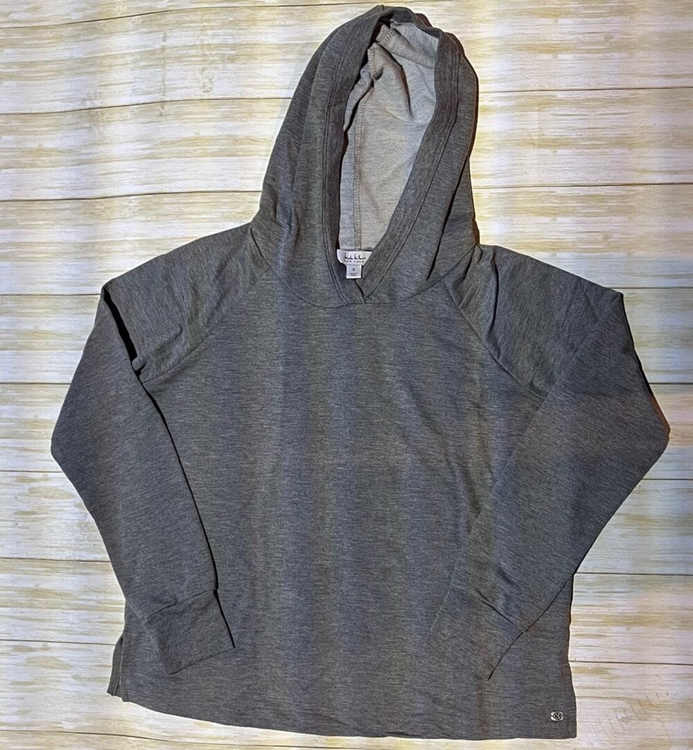 Nicole Miller New York Womens Size S Grey Hoodie NWOT